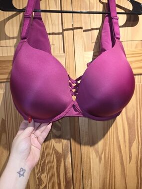 Torrid Plunge Push-Up Bra in Deep Fuchsia Purple
